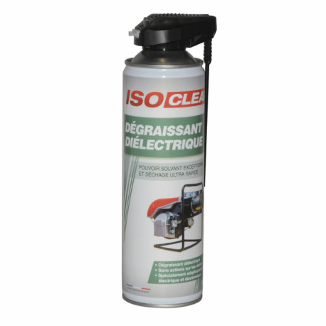 Dielektrisches Entfettungsmittel - Dielektrisches Entfettungsmittele(Aérosol 400ml) - ISOCLEAR
