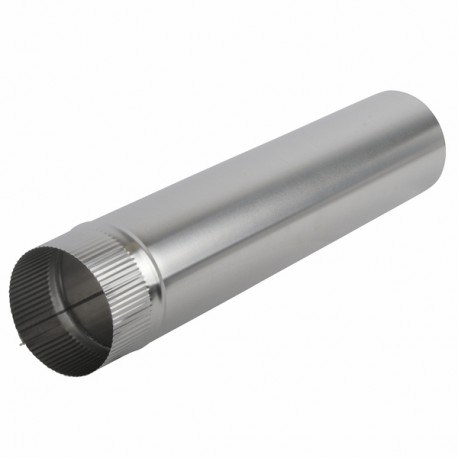 Rauchabzug - Aluminiumrohr Durchmesser 111mm x 0,50m - ISOTIP JONCOUX: 011211